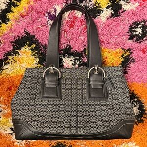 Vintage y2k Coach Soho Mini C Business Tote